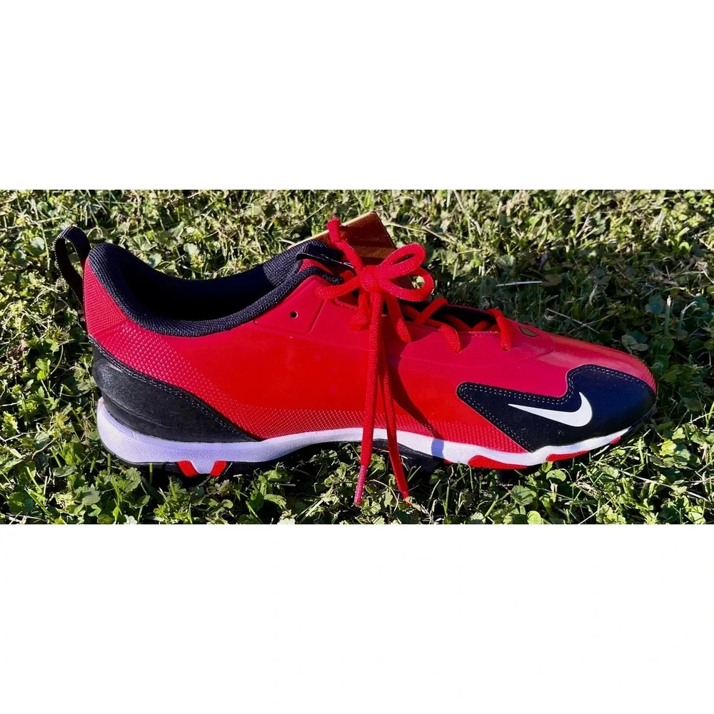 Nike‎ Trout Fastflex Shoes Mens Size 11.5 Red Baseball Cleats FB9728-600